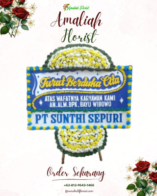 Papan Bunga Duka di Lubuklinggau Ulu