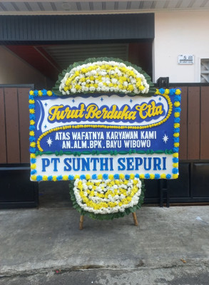 Papan Bunga Duka di Lubuklinggau Ulu