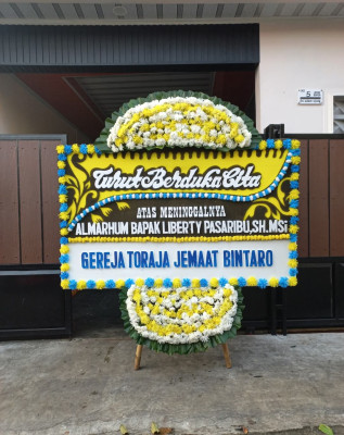 Papan Bunga Duka di Lubuklinggau Ulu