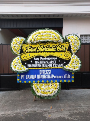 Papan Bunga Duka di Lubuklinggau Ulu