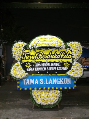 Papan Bunga Duka di Lubuklinggau Ulu